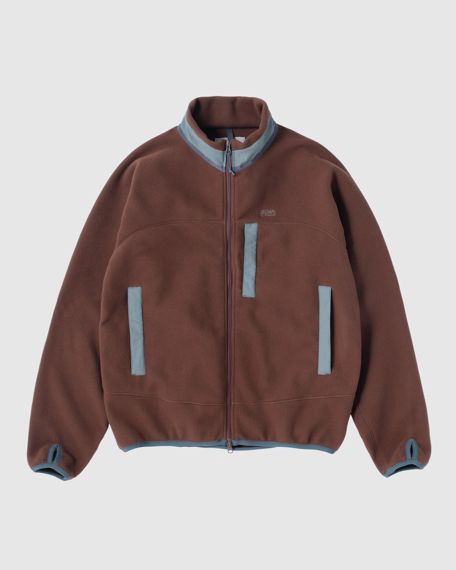 セダンオールパーパス FW25 Fleece Full Zip Jacket(SD25F-CT08)Brown☆10月18日(土)発売！