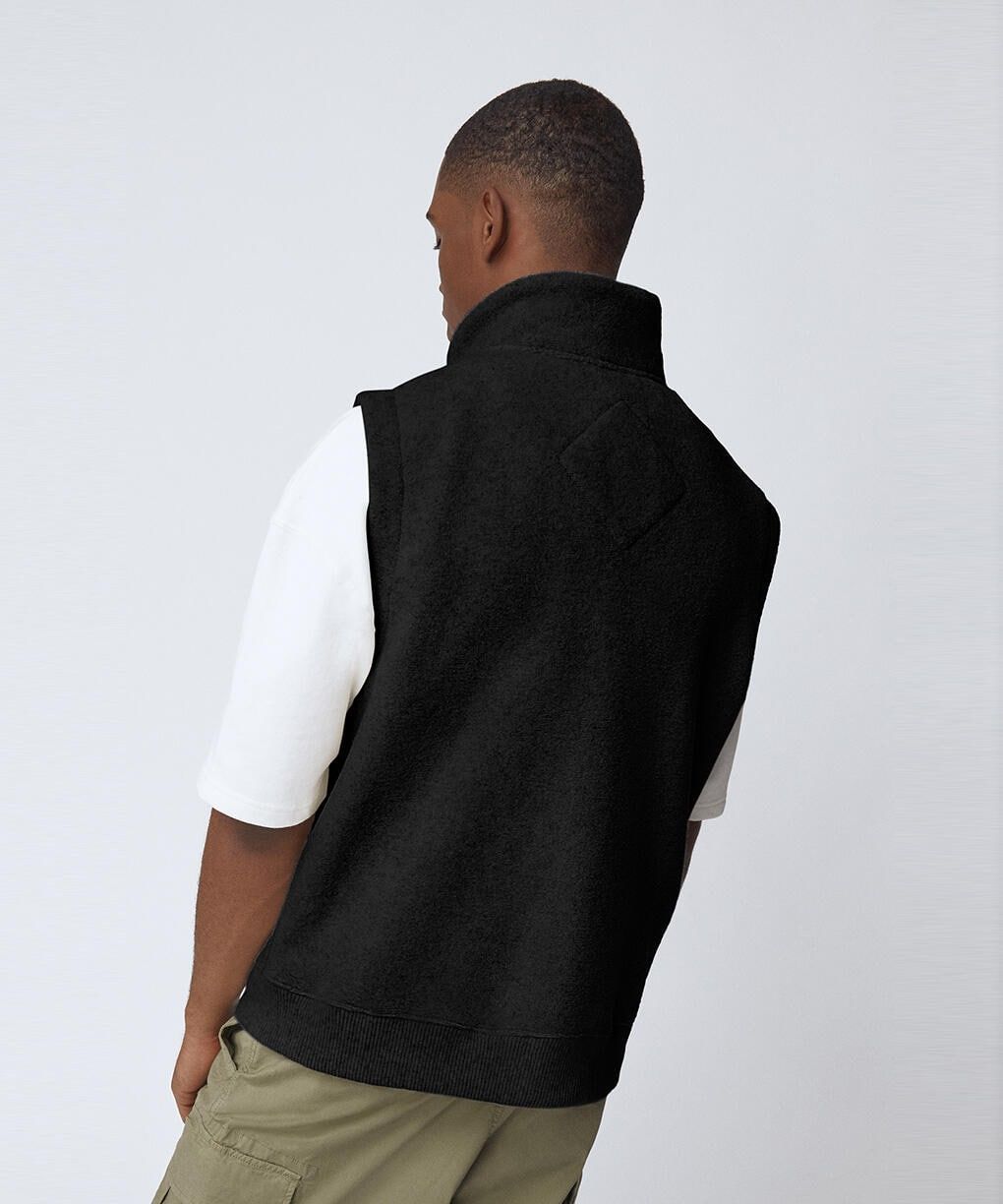 CANADA GOOSE - カナダグースフリースベストMersey Vest Kind Fleece(7052M) BLACK☆カナダグース正規取扱店  | mark
