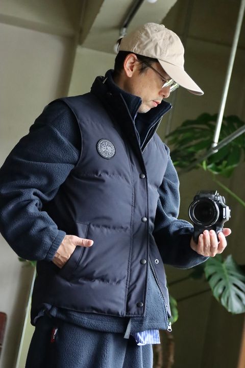 CANADA GOOSE カナダグース22AW GARSON VEST BLACK LABELスタイル.2022.10.16.