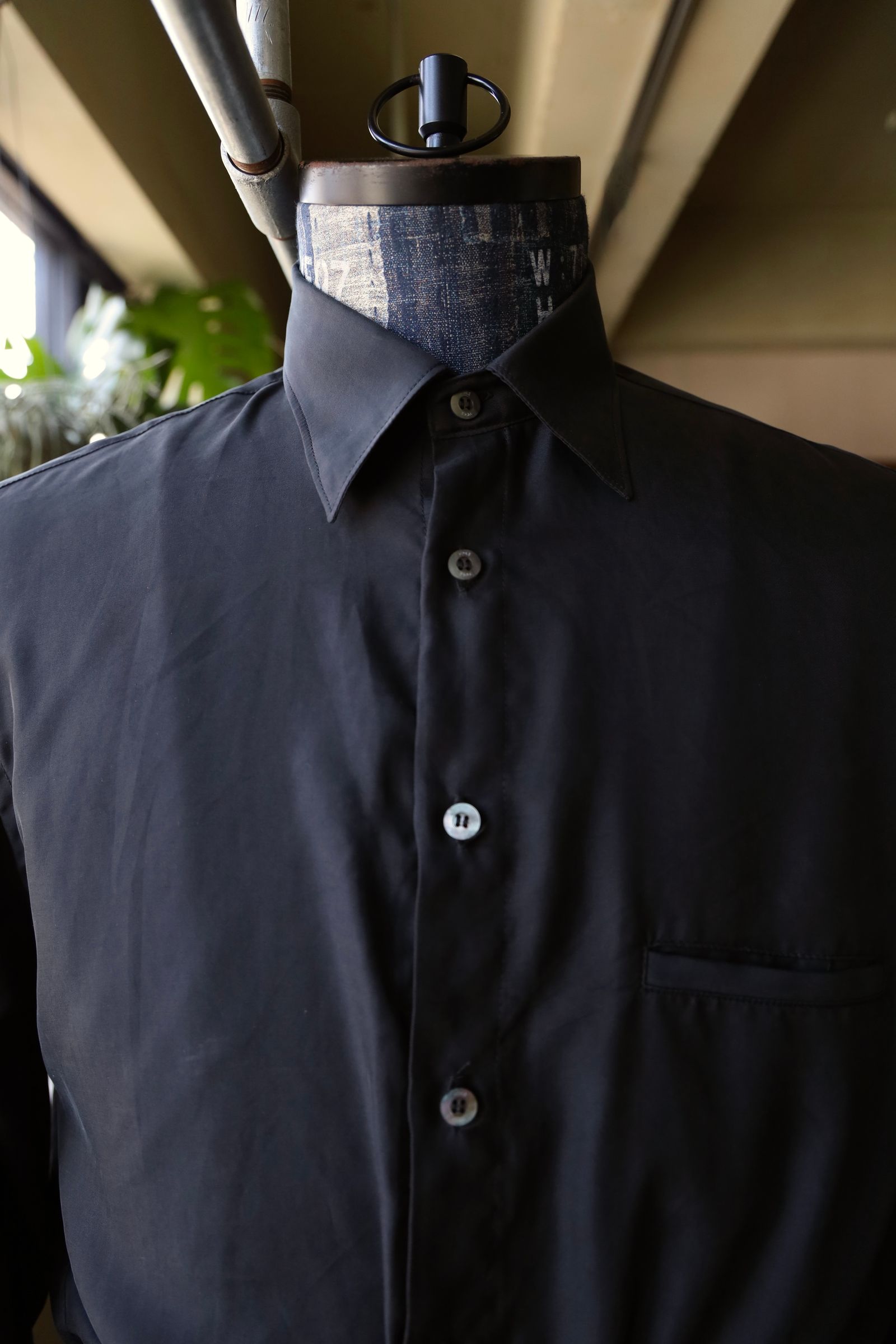 ヨーク25SS ジャンプスーツCUPRO JUMP SUIT(YK25SS0940JS)BLACK