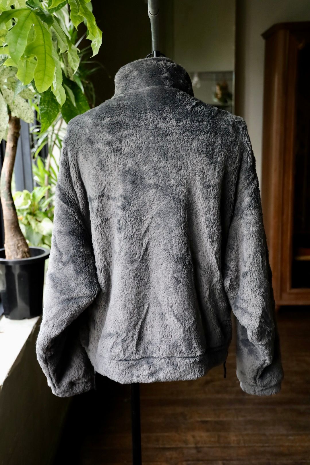 doublet 25AW GLOWINTHEDARK SKELTON FLEECEJACKET (25AW32BL232) GREY