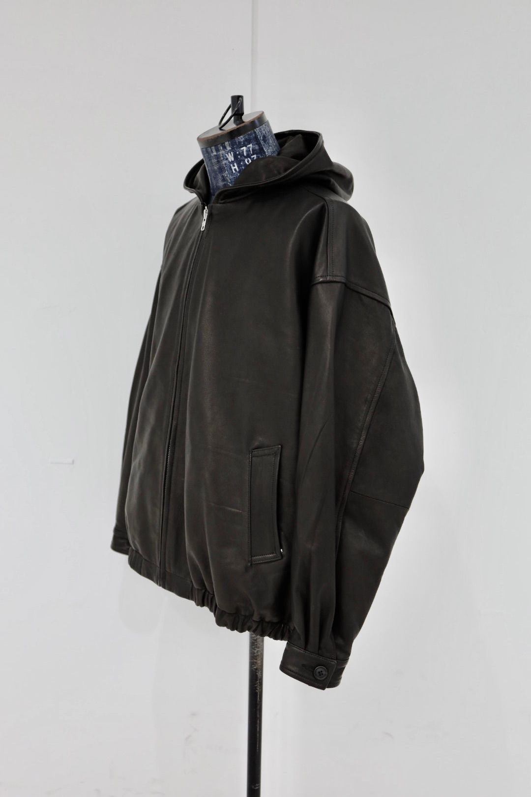 S.F.C 25FW エスエフシー LEATHER HOODIE JACKET(SFCFW25J01)Black★11月22日(土)発売！