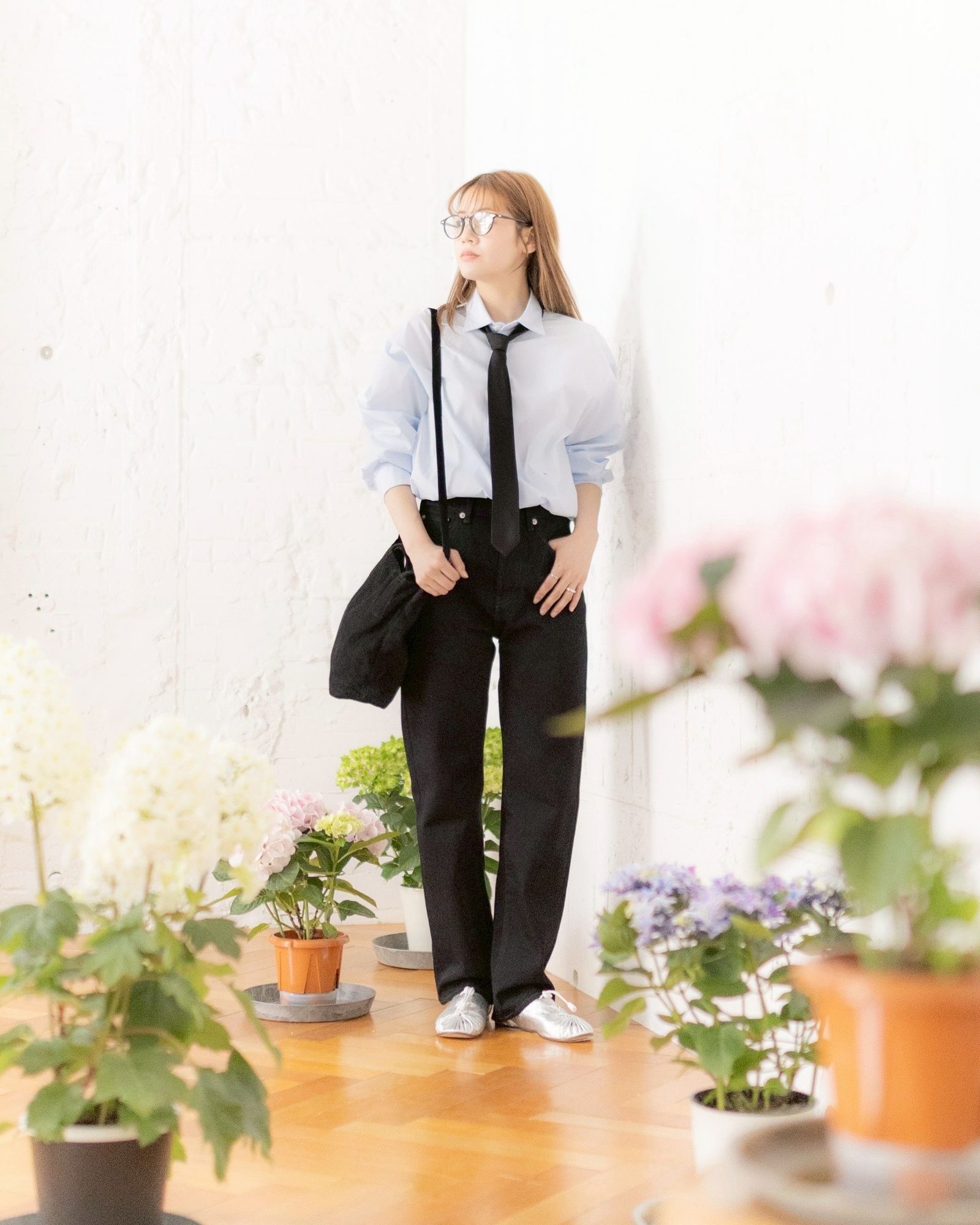 J.B.ATTIRE 25SS Paris light blue shirts style.2025.5.12