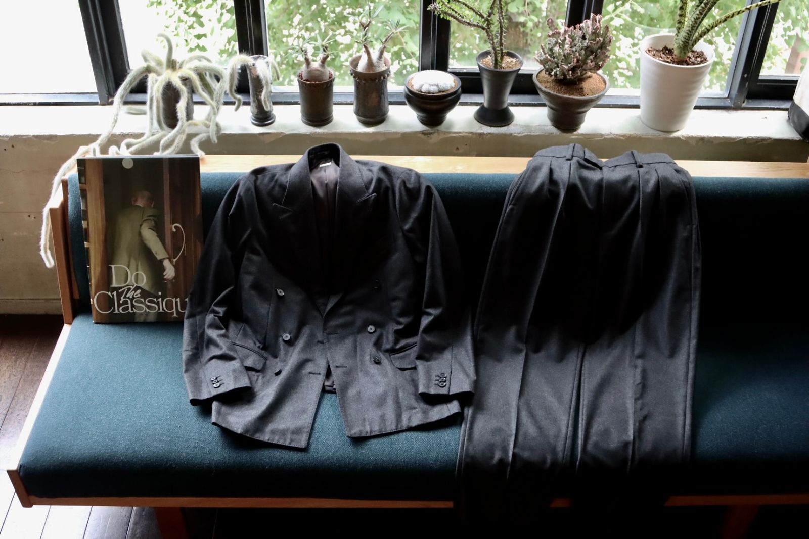 アプレッセ23AW Double Breasted Jacket(23AAP-01-21M)CHARCOAL☆8月26日発売！