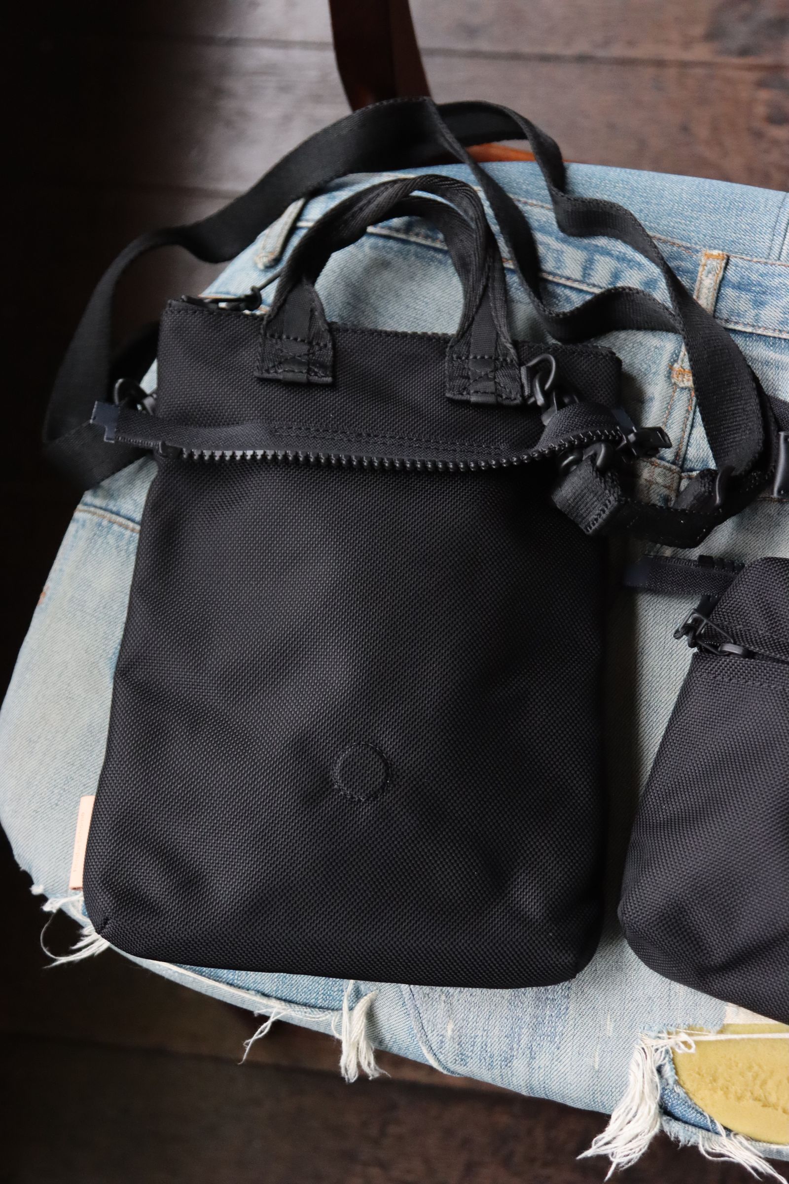 エンダースキーマ 25SA バッグ module shoulder mini(xu-b-msm)black