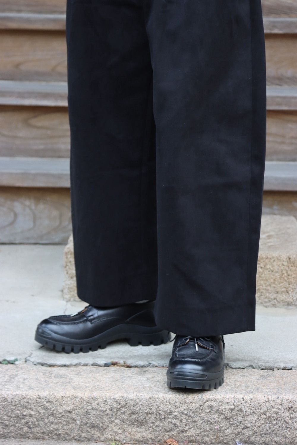 STUDIO NICHOLSON DEEP PLEAT VOLUME PANTS style. 2022.08.10.