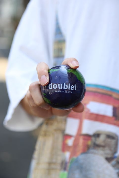 doublet COMPRESSED EARTH T-SHIRT HERITAGE Style.2020.8.24.