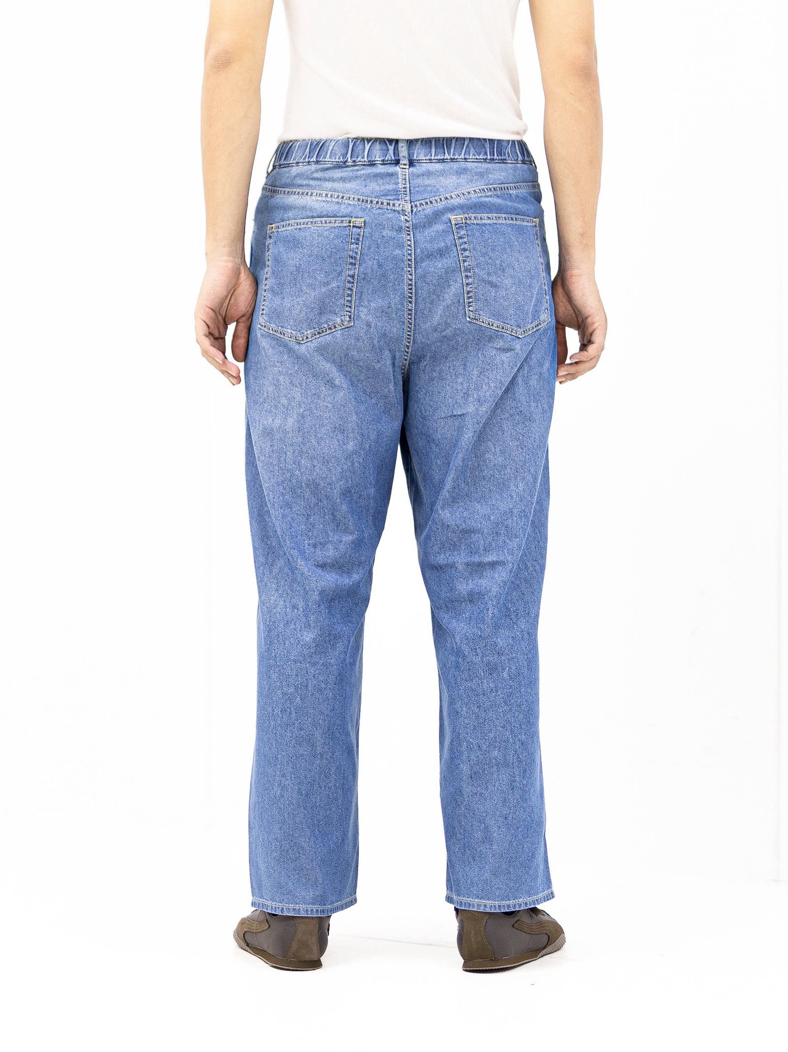 フレッシュサービス N/C TECH DENIM TRUCKER SHIRT MARKスタイル