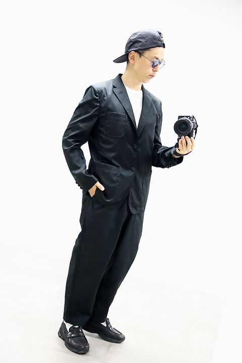 COMME des GARCONS HOMME 26SS 綿ブロード3Bジャケットスタイル