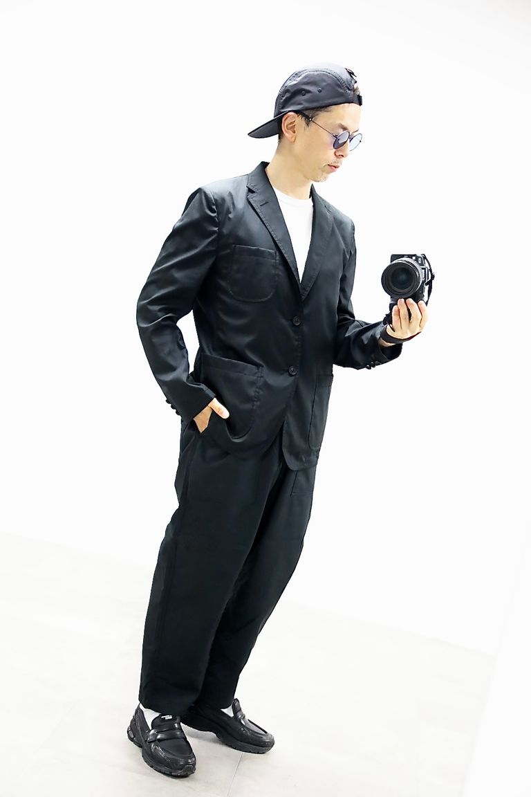 COMME des GARCONS HOMME 26SS 綿ブロード3Bジャケットスタイル