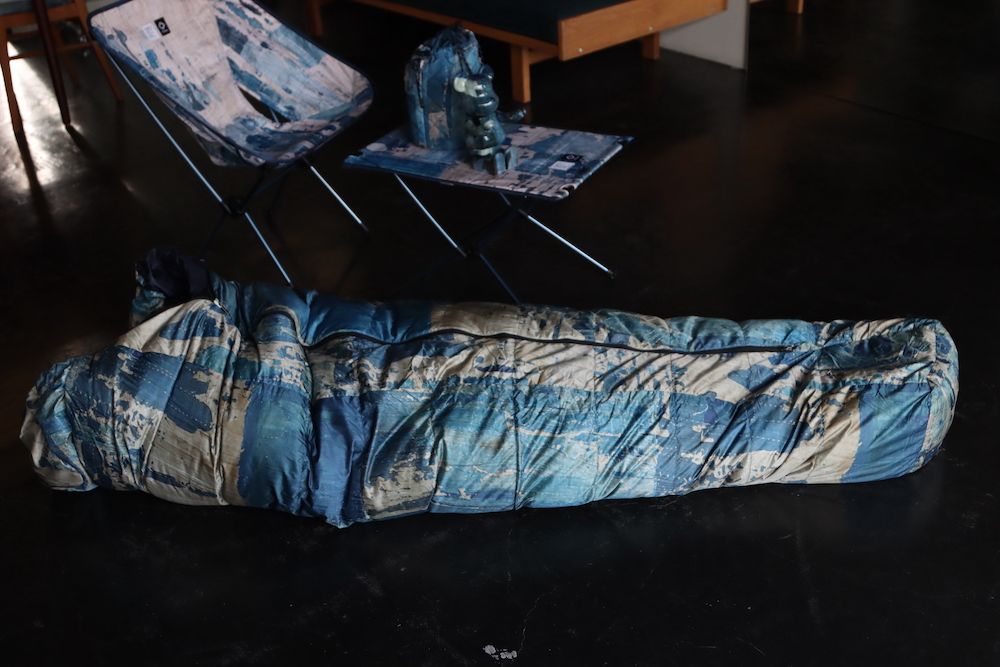 ファンダメンタル22SS NANGA SLEEPING BAG ナンガスリーピングバッグ(FA22/NG11)BORO
