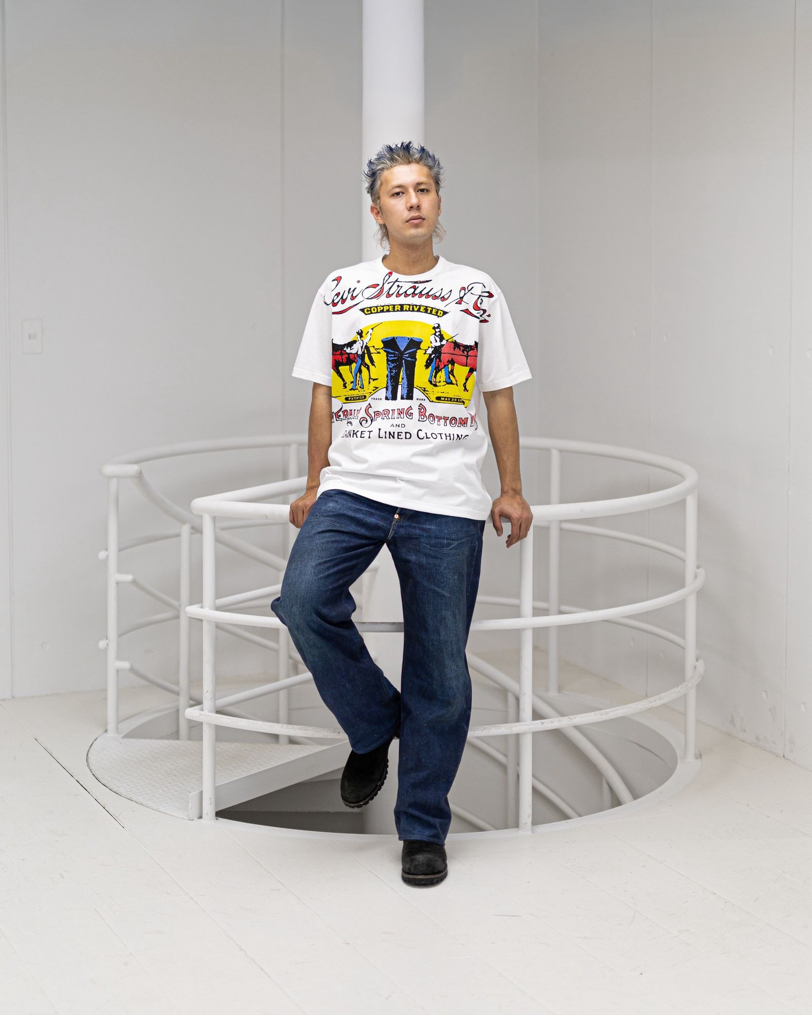 eYe JUNYA WATANABE MAN Levi'sWネーム プリントTシャツ 5月14日(金)