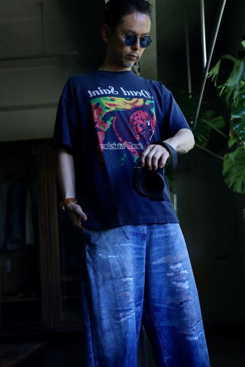 ©SAINT M×××××× DEAD SAINT SS TEEスタイル