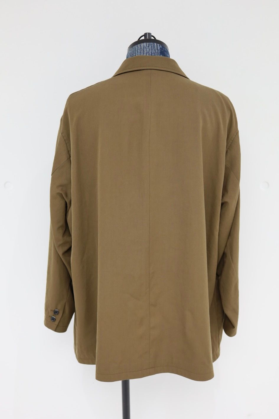 グラフペーパー Fulled Wool Twill Oversized Jacket(GM263-20410)BROWN☆9月12日(土)発売！