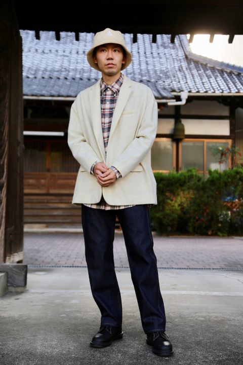 Dulcamara 2020AW リフレクターツイードセットアップ"off White"Style.2020.11.9.