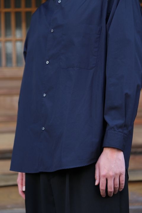 Gpaphpaper Broad L/S Oversized Regular Collar Shirt(GM212-50110B) style.2021.5.23.