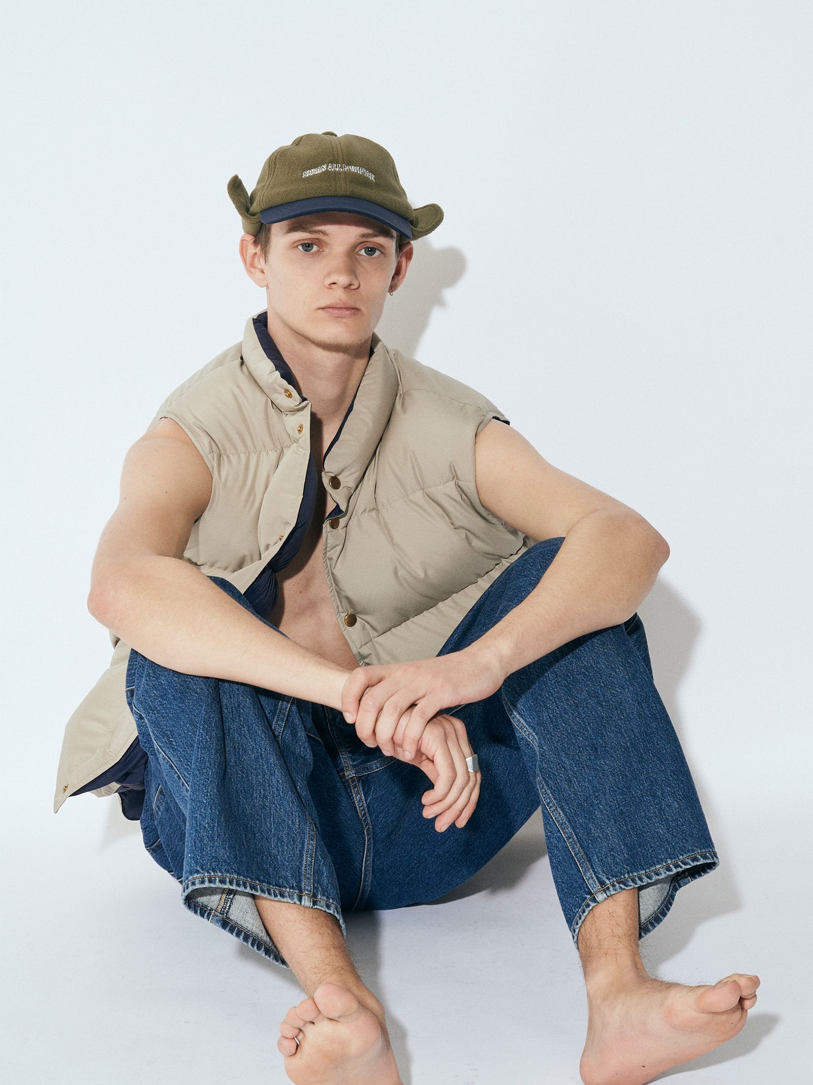 セダンオールパーパスFW23 Classic Down Vest (SD23F-JK01)Beige