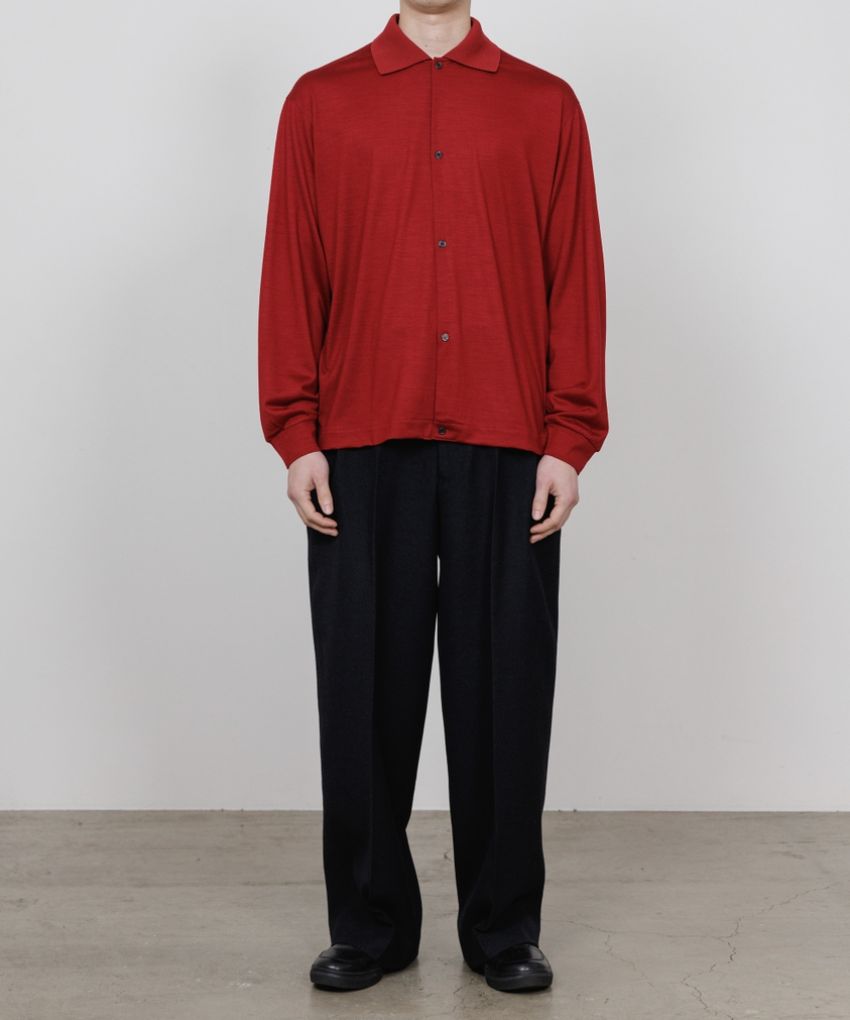 マーカ 26AW SHIRT CARDIGAN(M26C15CS01C)RED☆新作発売！
