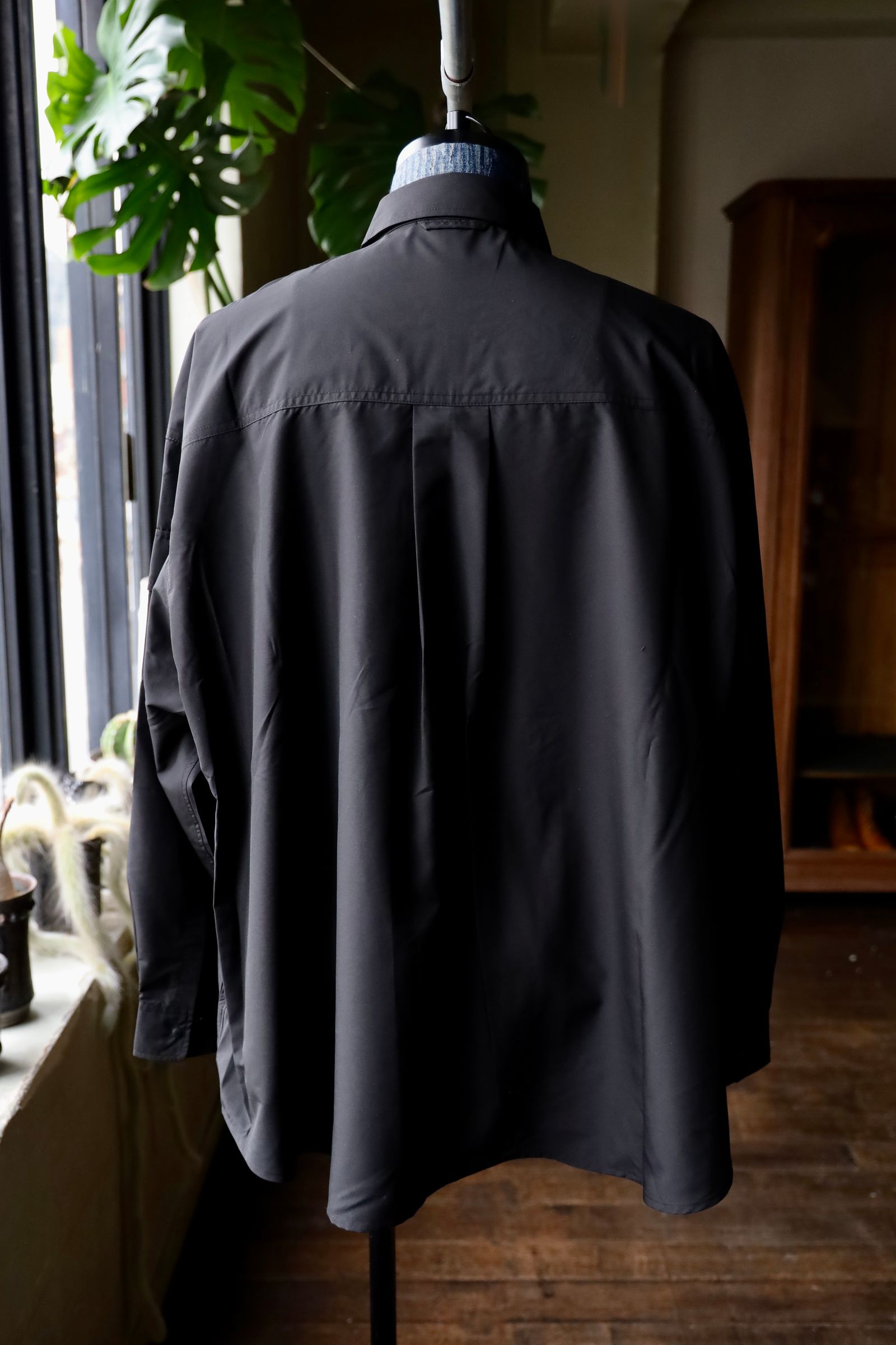 フレッシュサービス MINOTECH TAFFETA TACTICAL POCKET L/S SHIRT (FSC251-50234)BLACK☆3月15日(土)発売！