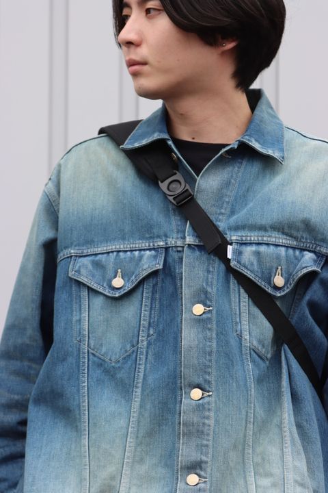 Graphpaper Selvage Denim Trucker Jacket style.2022.7.31