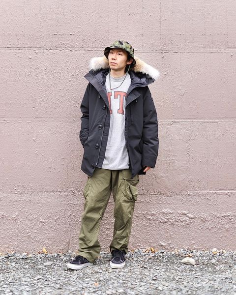 CANADA GOOSE カナダグース Chateau Parka BLACK LABEL Heritageスタイル