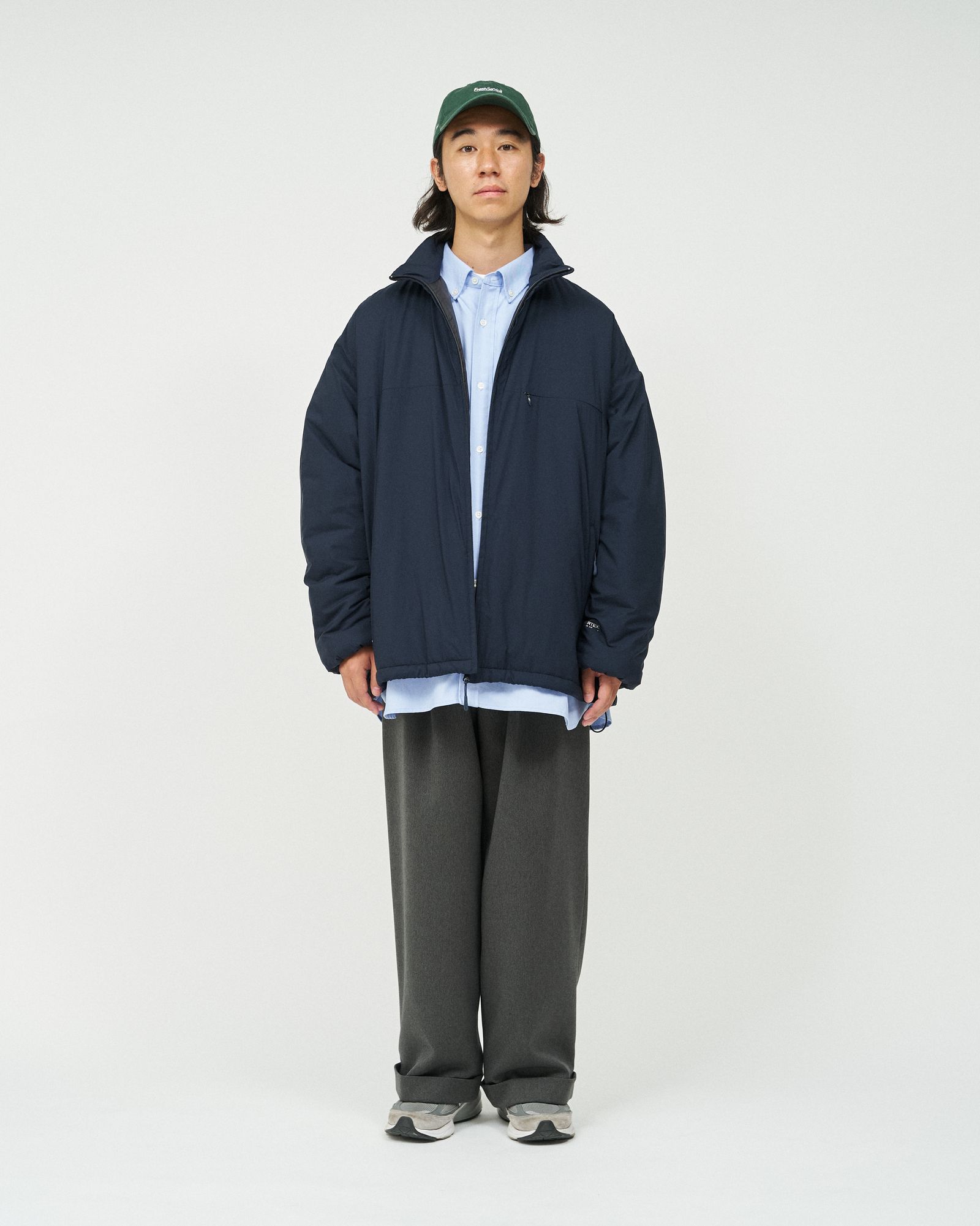 フレッシュサービス PERTEX® QUANTUM AIR MINI RIPSTOP ZIP-UP BLOUSON(FSC253-30195)NAVY★10月18日(土)発売！