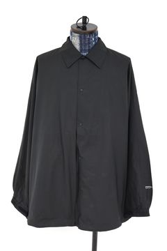 グラフペーパー 26SS PERTEX QUANTUM AIR Overshirt(GM261-50302)CHARCOAL☆3月28日(土)発売！