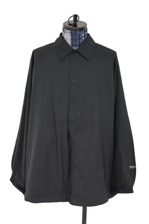 グラフペーパー 26SS PERTEX QUANTUM AIR Overshirt(GM261-50302)CHARCOAL☆3月28日(土)発売！
