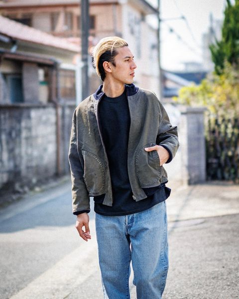 A.PRESSE Vintage WW2 US NAVY Blue Deck Jacket 3月22日(土)新作発売！