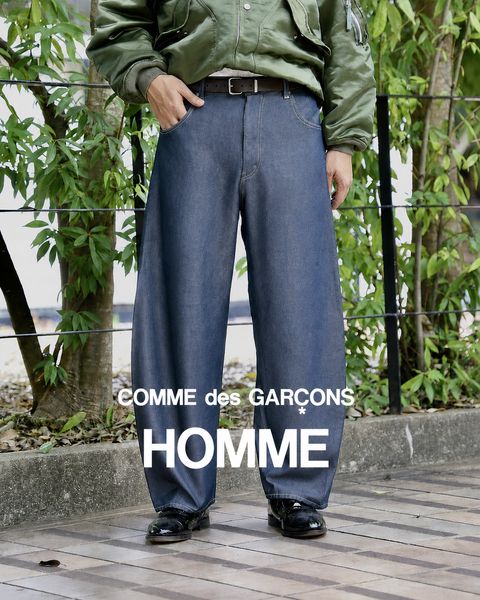 コムデギャルソンオム26FW エステルサージ製品染デニムパンツ(HR-P015-051)INDIGO☆9月4日(金)発売！