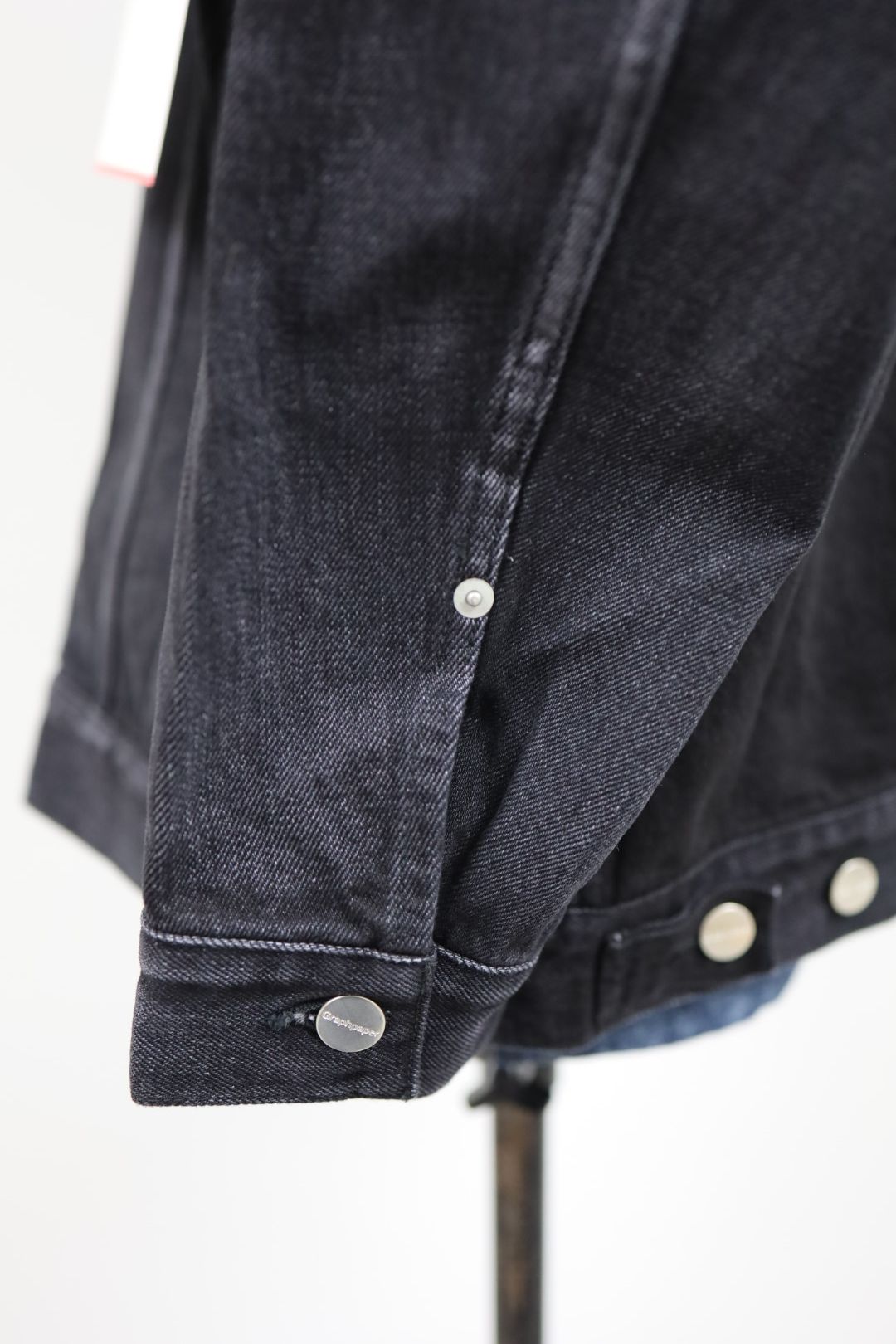 グラフペーパー Selvage Denim Trucker Jacket(GU261-20055DB)BLACK_DARK FADE★1月24日(土)発売！