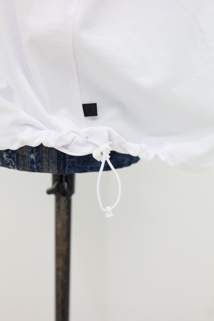 DAIWA PIER39(ダイワピア39) TECH DRAWSTRING S/S TEE(BE-35026)WHITE☆3月28日(土)新作発売！