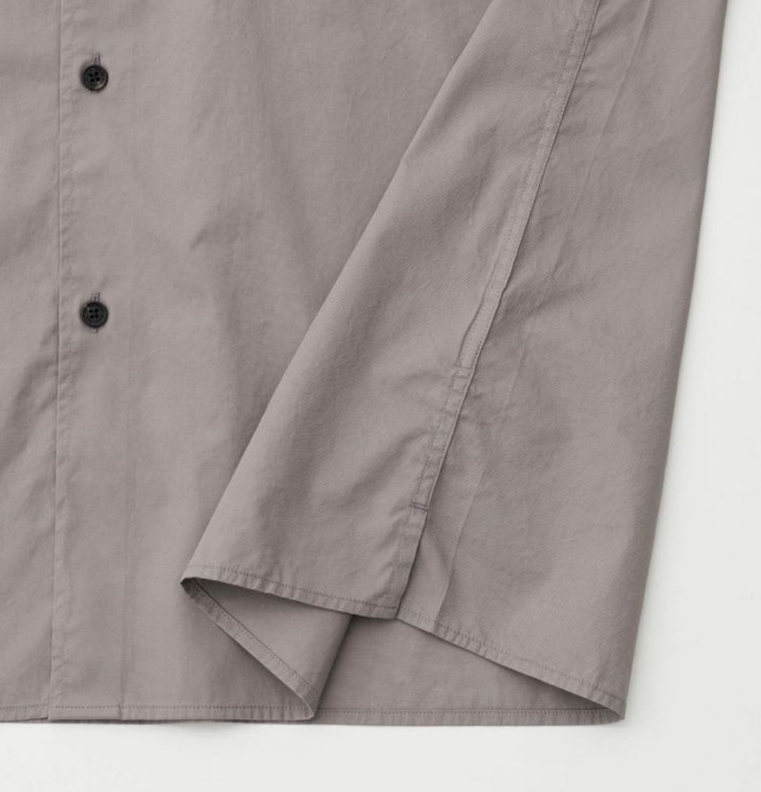 ANOTHER OFFICEアナザーオフィス WRITER SHIRT(AOESSH005)Taupe