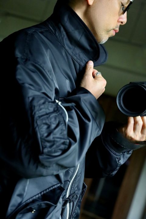 COMME des GARCONS HOMME ナイロンツイルコートスタイル2024.10.08.