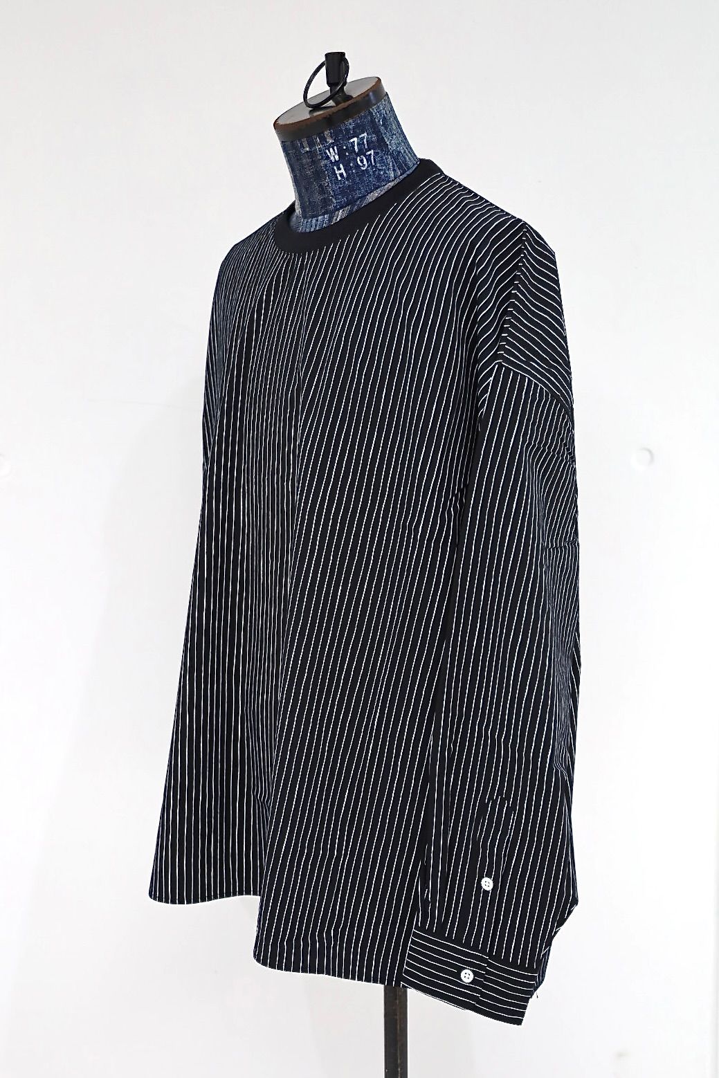 S.F.C 2026FW エスエフシー STRIPE CREWNECK SHIRT (SFCFW26S01)Black☆9月12日(土)発売！