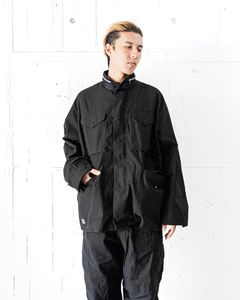 フレッシュサービス BACK SATEEN FIELD JACKET(FSC251-20136)BLACK
