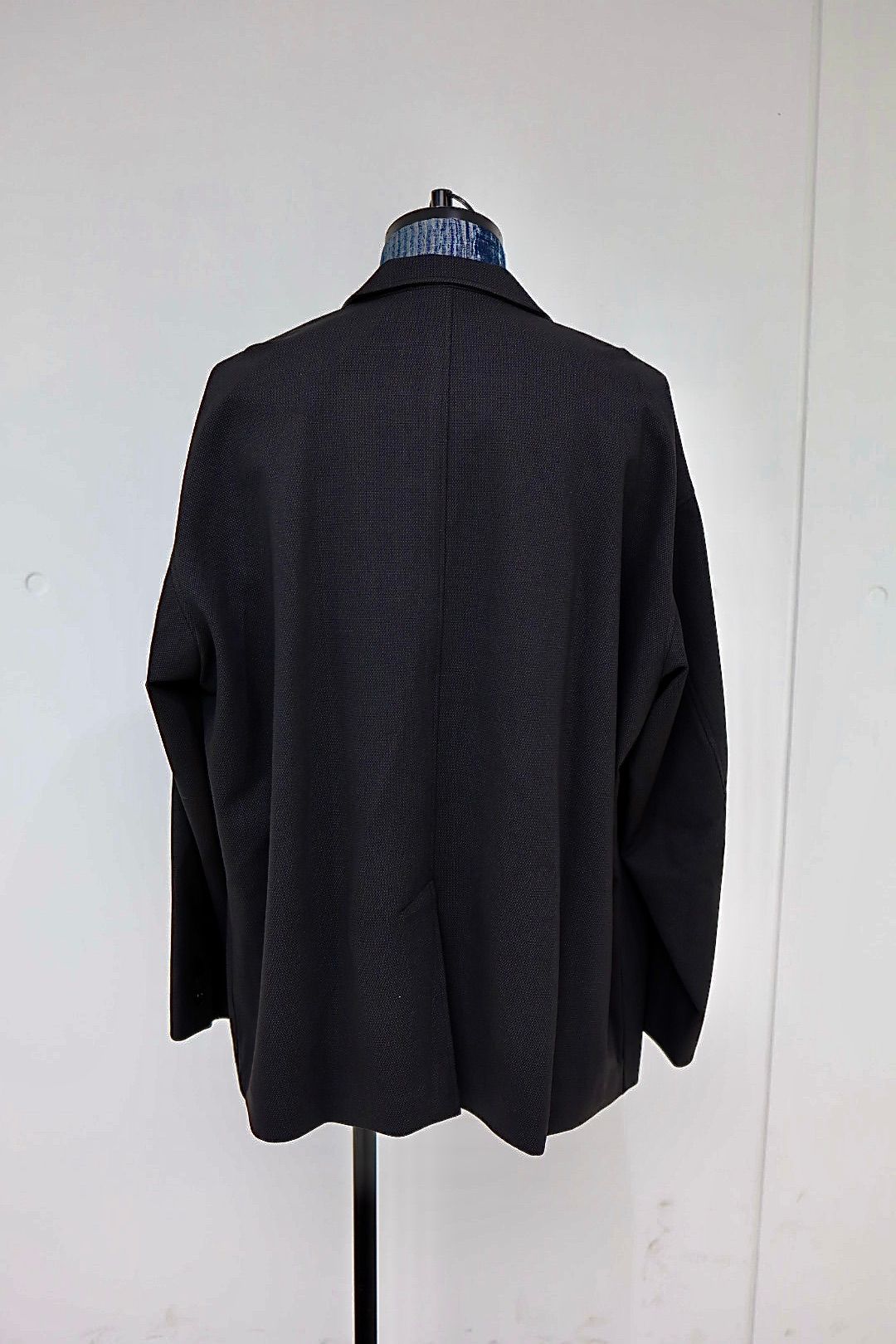 グラフペーパー 25AW SIDOGRAS Melange Ponte Jacket(GM254-20049)BLACK☆11月29日(土)発売！