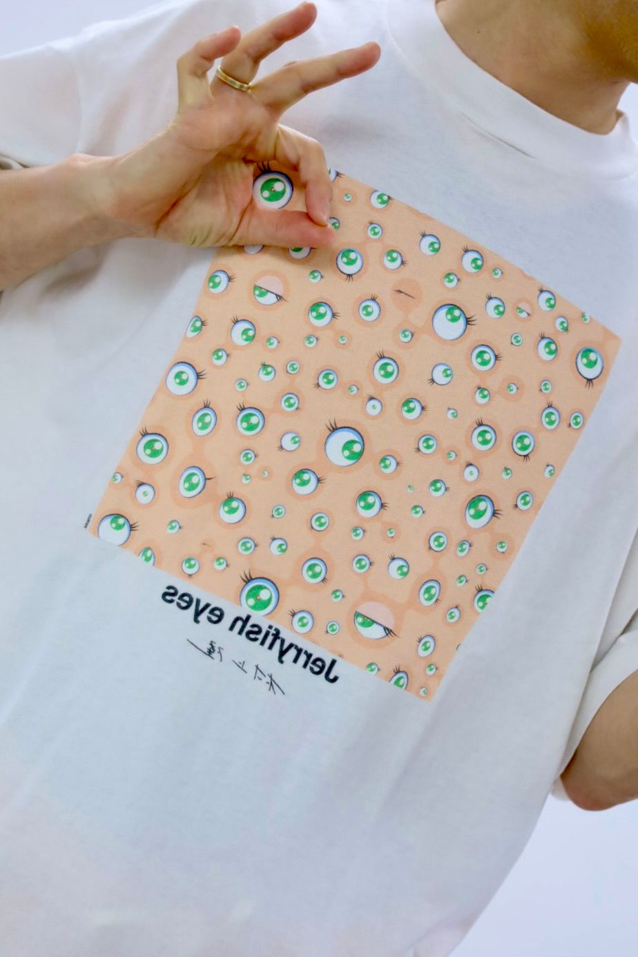mononoke・made モノノケ・メイド  S/S T-SHIRT_JERRY FISH EYESスタイル