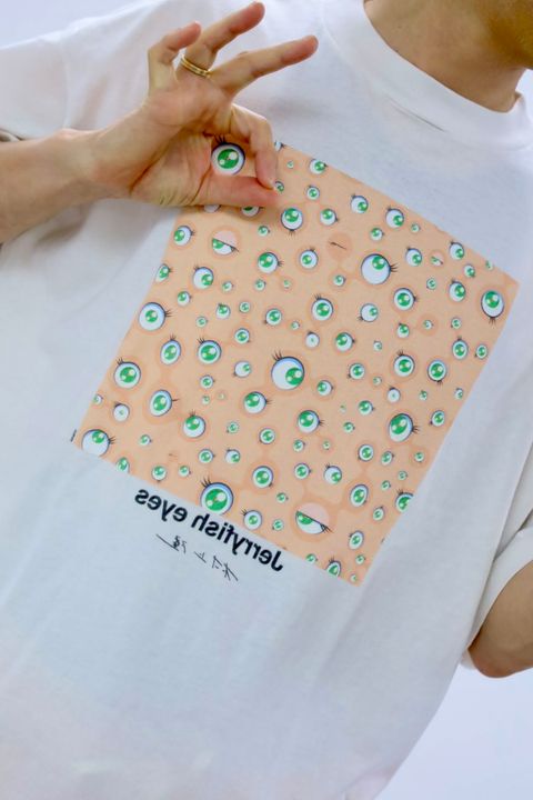 mononoke・made モノノケ・メイド  S/S T-SHIRT_JERRY FISH EYESスタイル