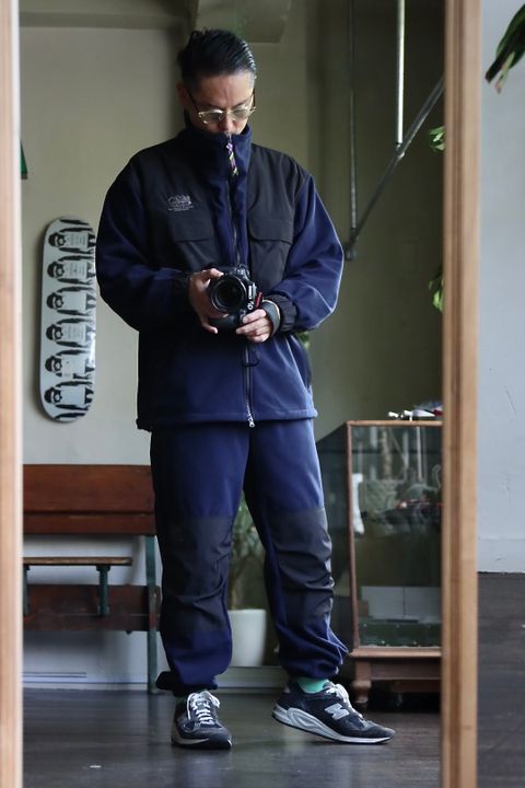 is-ness イズネス22AW THM FLEECEスタイル.2022.10.23.