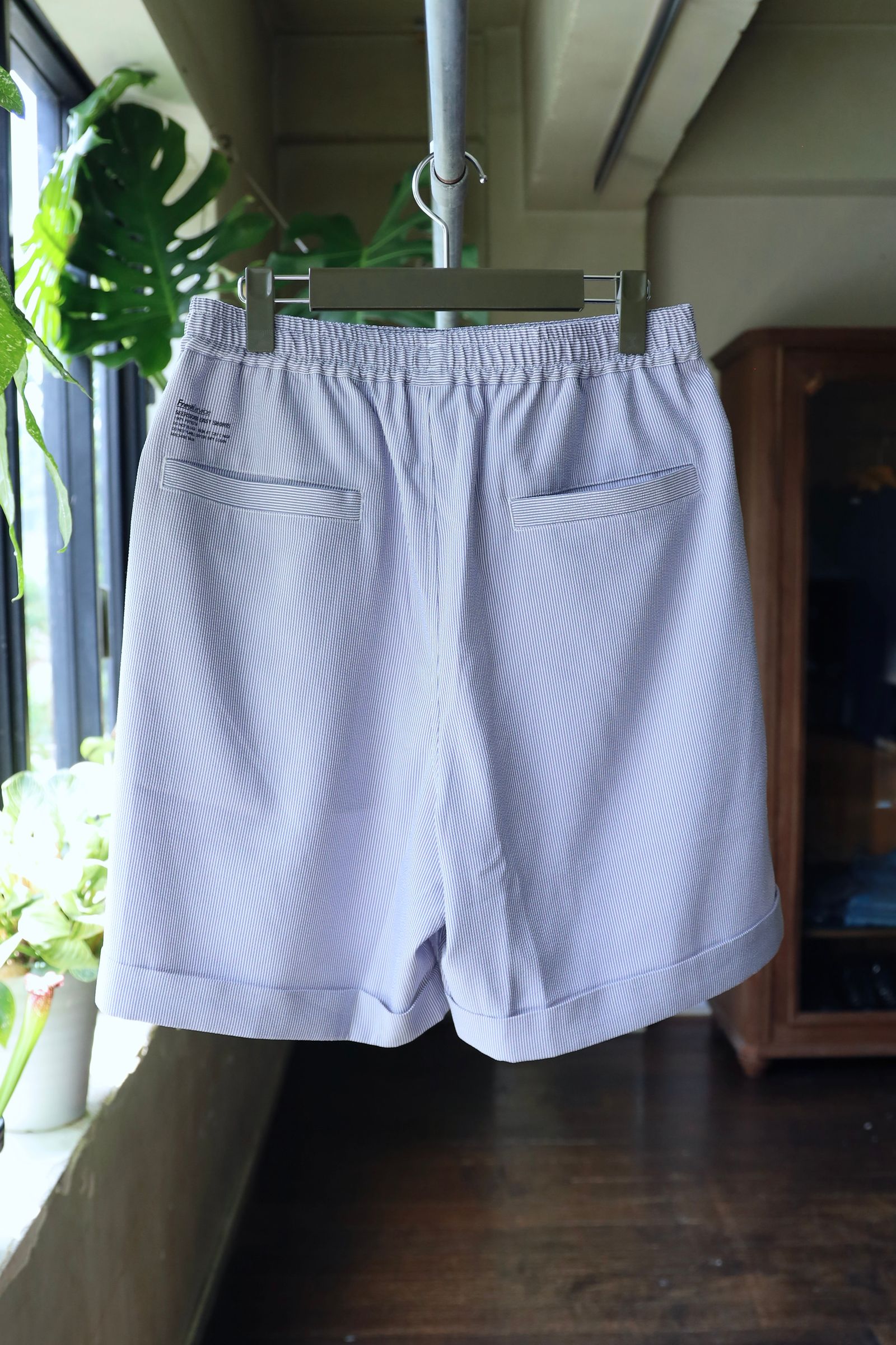 フレッシュサービス SEERSUCKER EASY SHORTS (FSC252-40044)BLUE