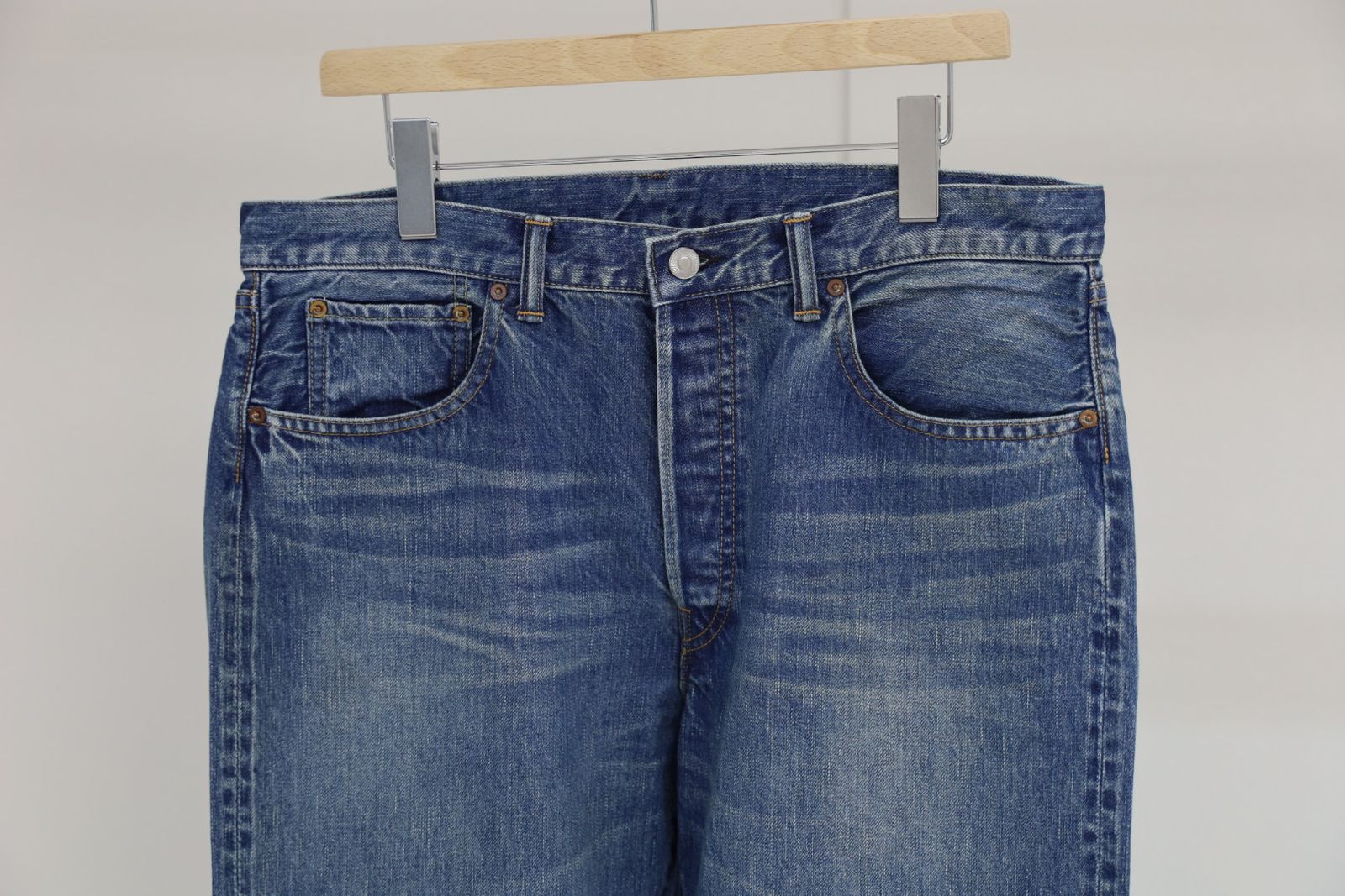 アプレッセ 2025 STYLE2 Washed Denim Pants E(AP-4004)BLEACH☆10月11日(土)発売！