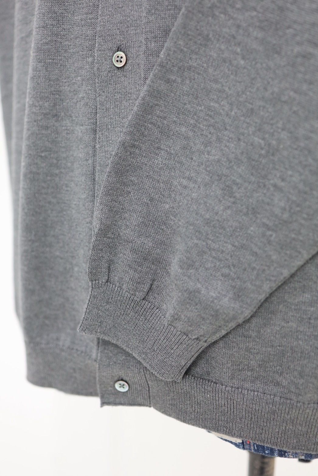 グラフペーパー26SS Suvin High Gauge Knit Oversized L/S Shirts (GU261-80263C)TOP GRAY☆1月17日(土)発売！