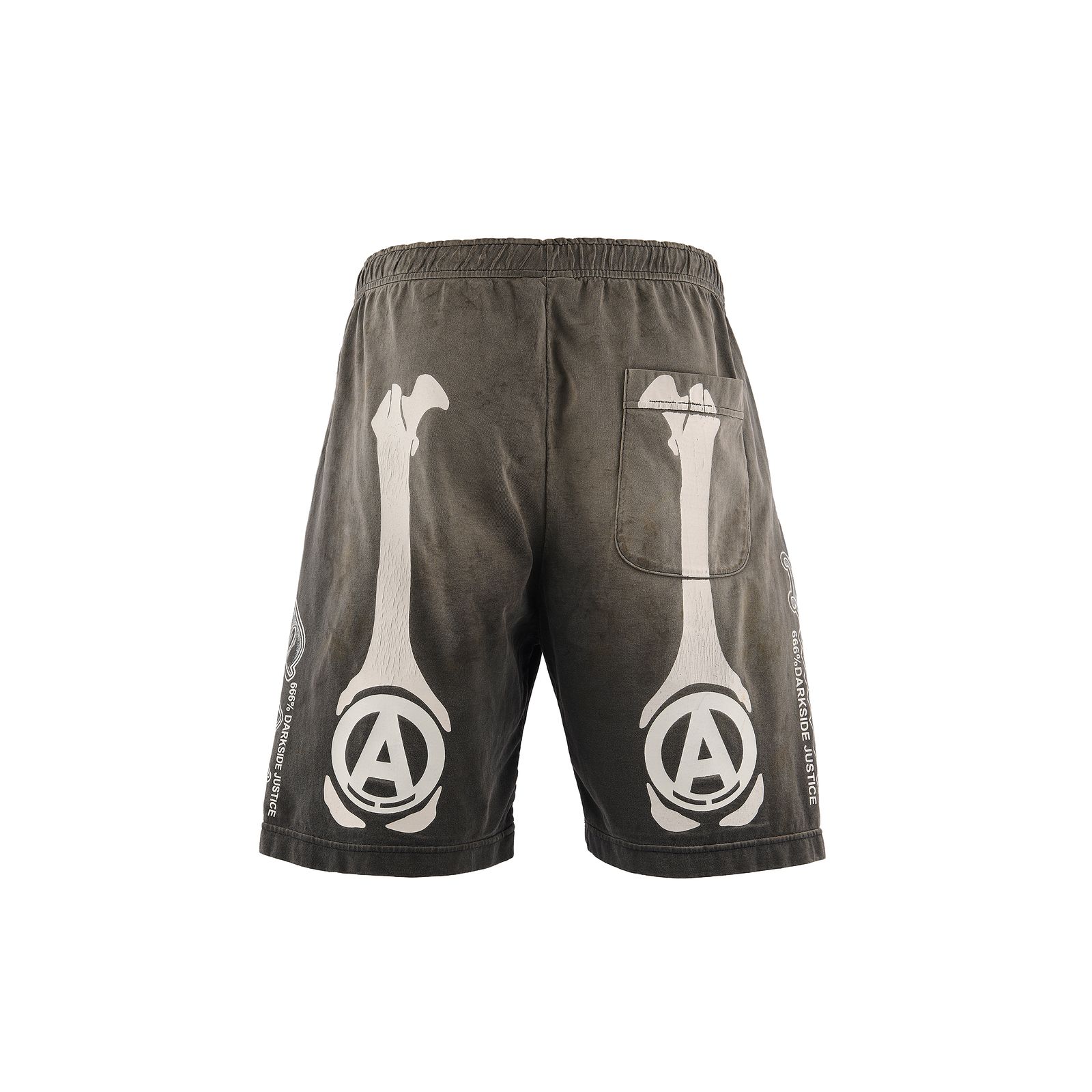 セントマイケル 26SS BH_CUT SEW SHORTS/BONE (SM-MK8-0000-C33)BLACK☆2月21日(土)10:00発売！