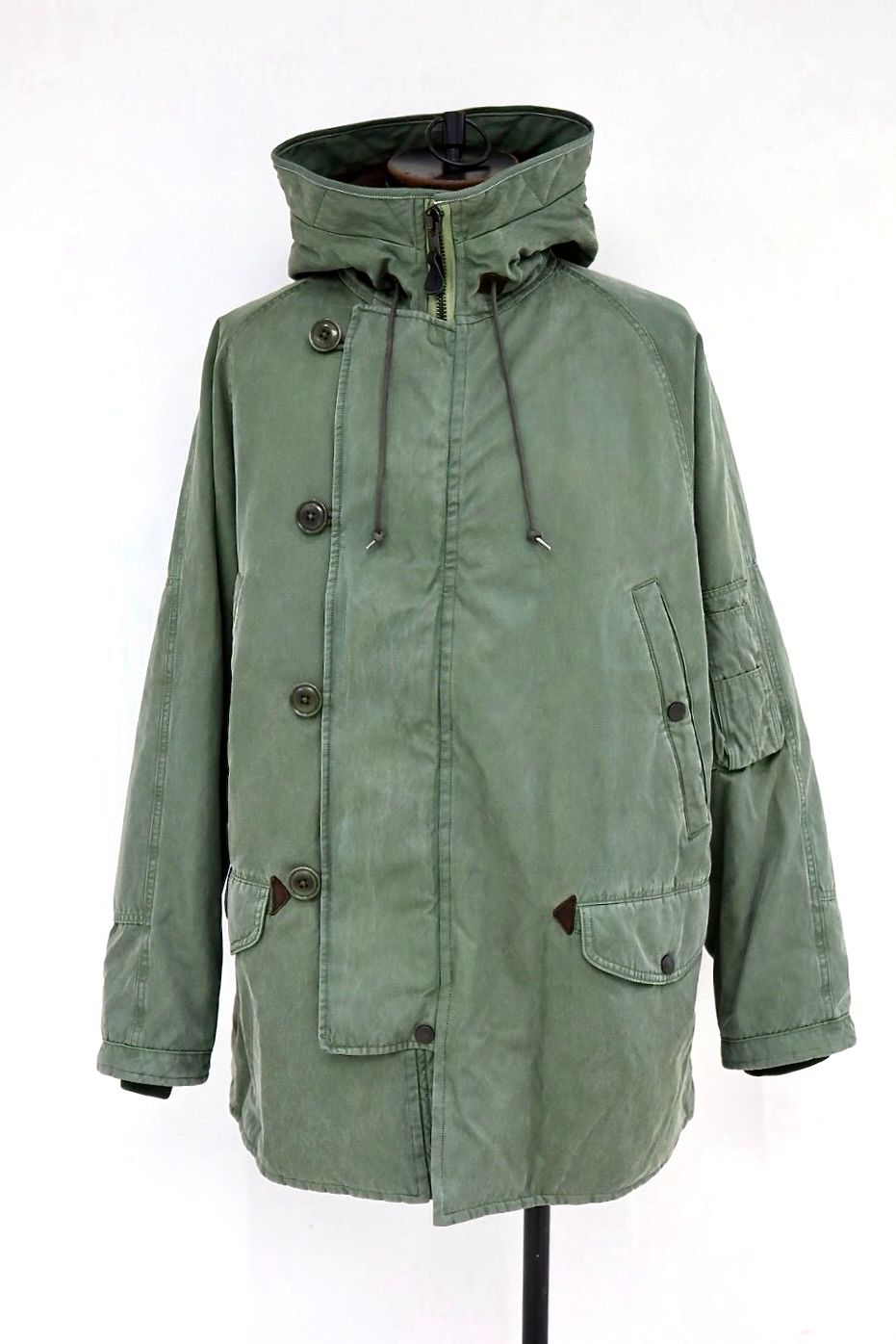 アプレッセ 2026 STYLE2 Vintage Silk Custom N-3B Flight Jacket(26AAP-01-35)SAGE☆10月3日(土)新作発売！