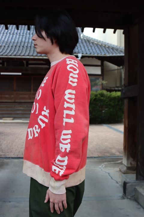 ©SAINT M×××××× RGLN SWEAT SHIRT_FELT style.2022.2.25 ※2月26日(土)発売