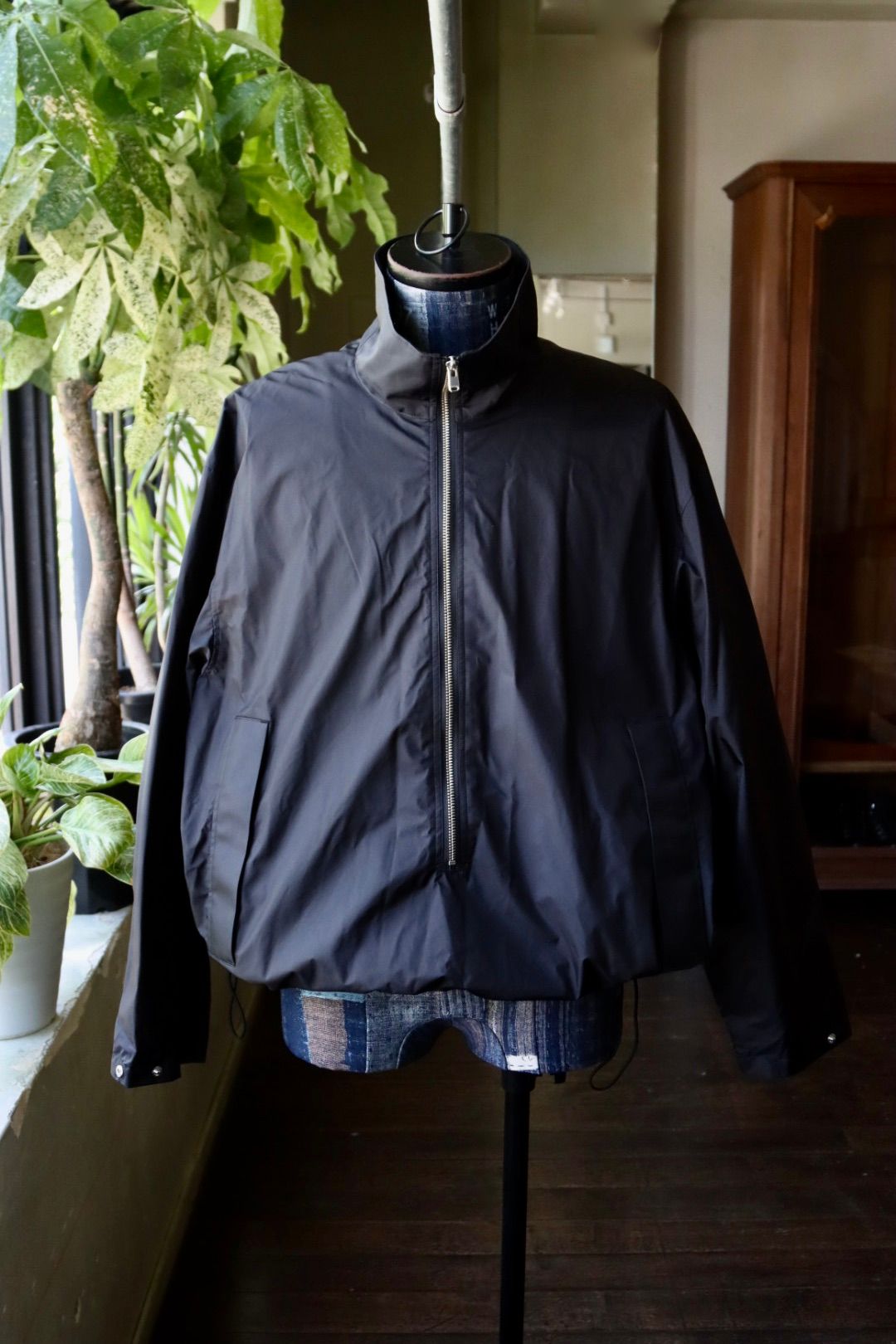 CHASSE チェイスQUARTER ZIP-3LW(CH-25FW-BL1)Black