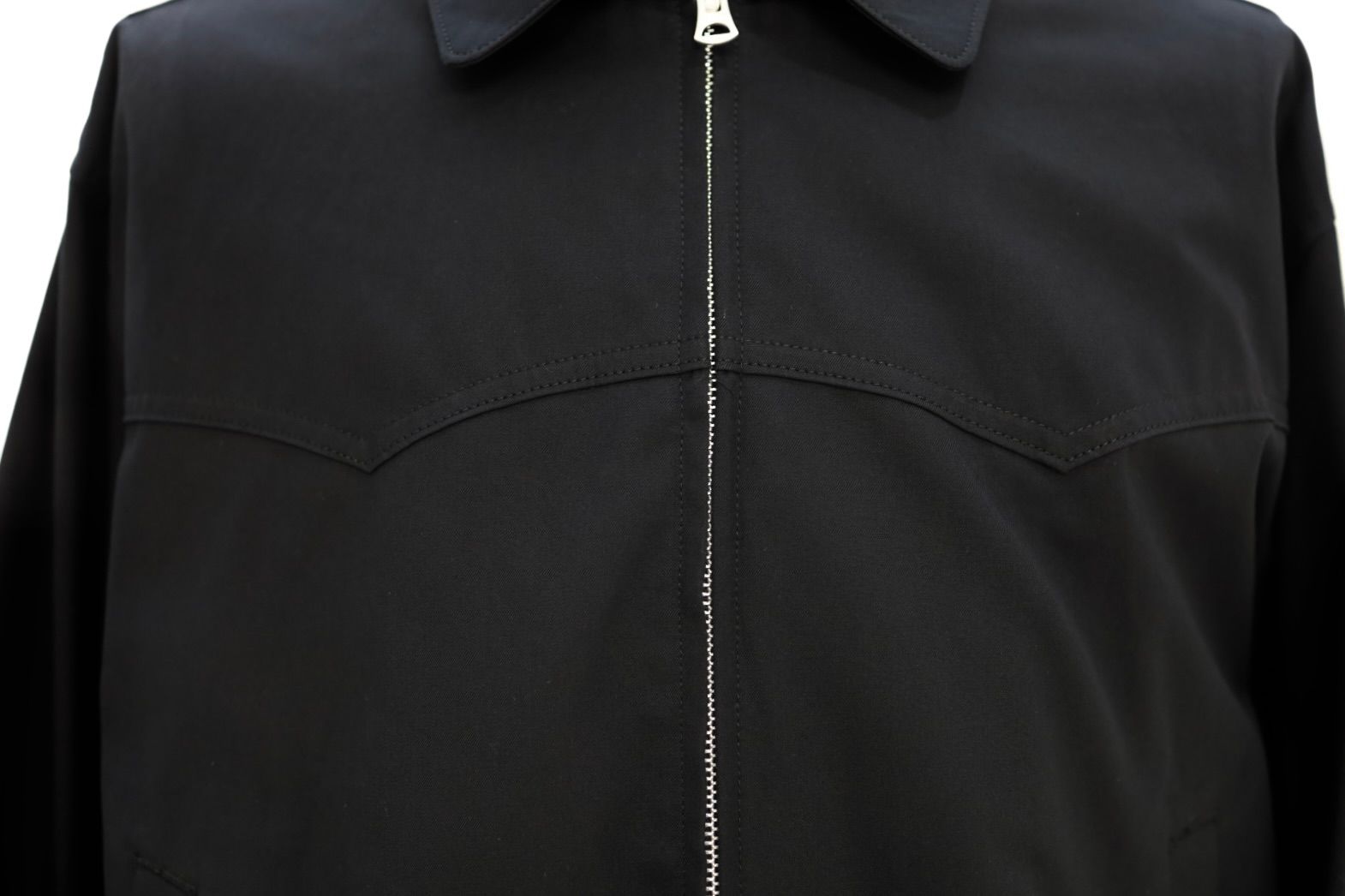 コムデギャルソンオム26SS 綿先染強撚サージジャケット(HQ-J007-051)BLACK☆2月6日(金)発売！