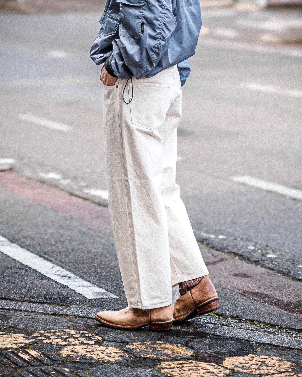 セダンオールパーパス SS25 Classic Fit 5P Pants(SD25S-PT01) Ivory