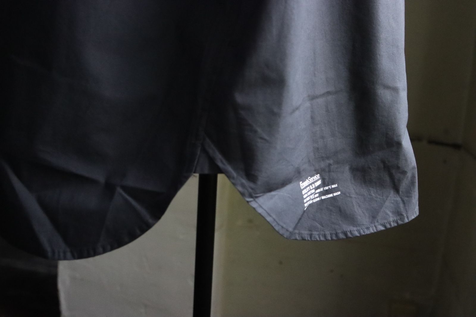 フレッシュサービス UTILITY L/S B.D SHIRT(FSC243-50005B)BLACK